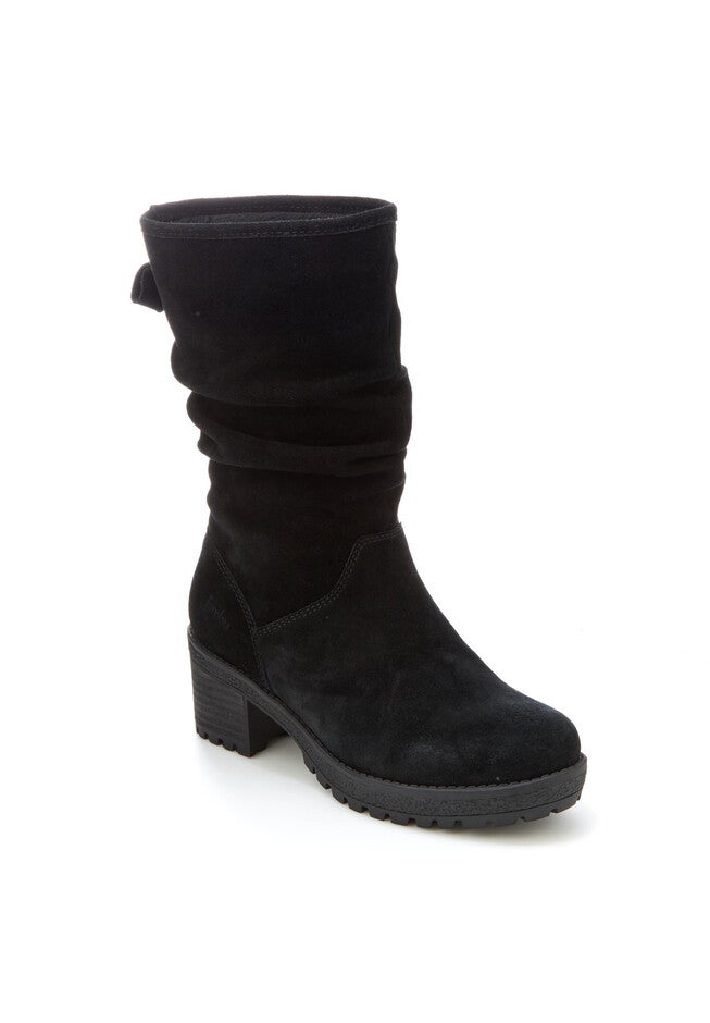Amy Waterproof Mid Calf Boot, BLACK, hi-res image number null