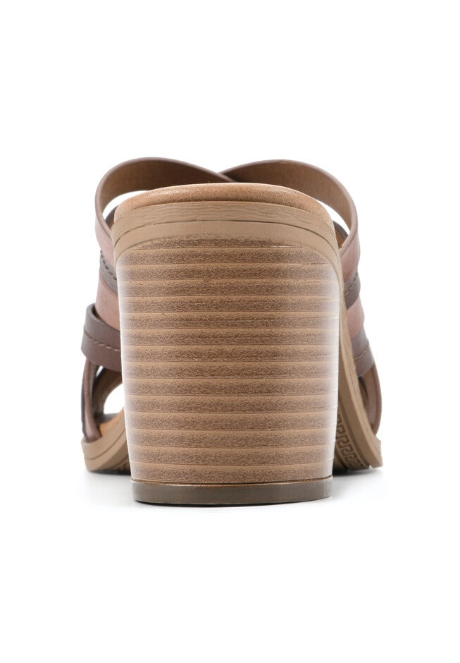 White Mountain Be Happy Mule Sandal, , on-hover image number 1