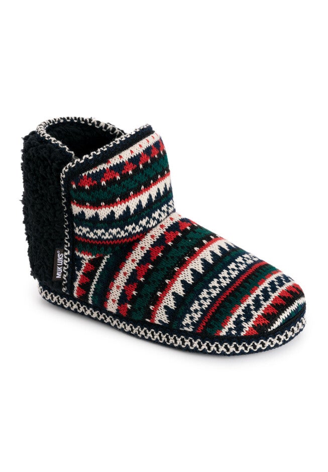 Anita Slippers, BLACK FAIRISLE, hi-res image number null