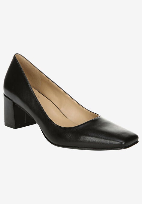 Karina Pump , BLACK LEATHER, hi-res image number null
