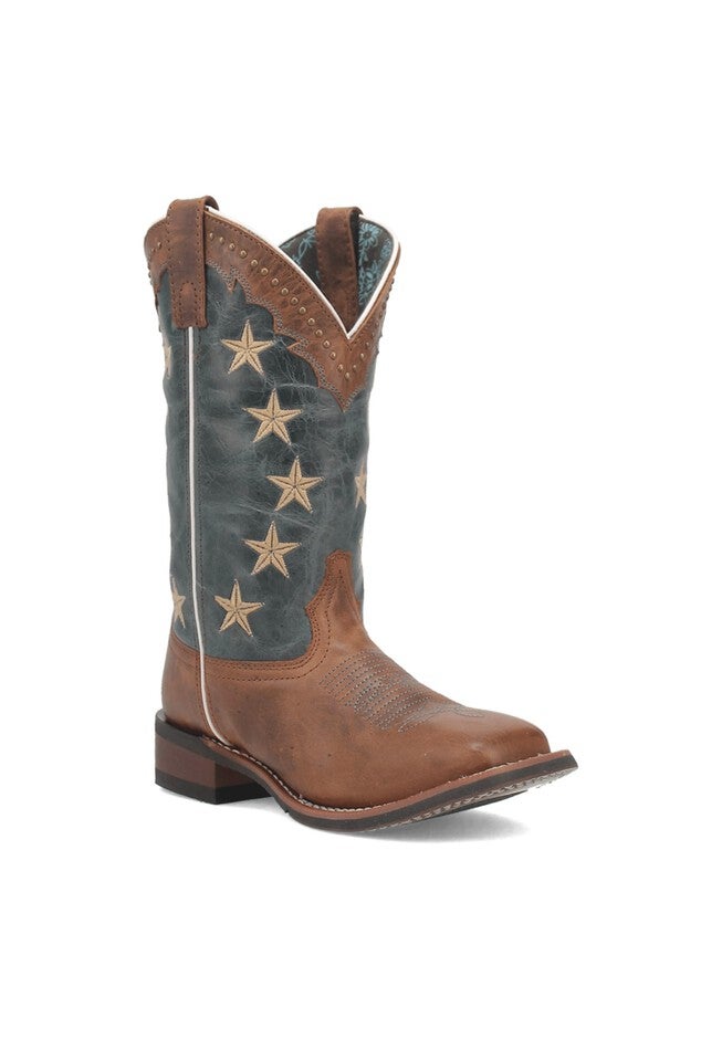Easy Star Tall Calf Boot, TAN BLUE DENIM, hi-res image number null