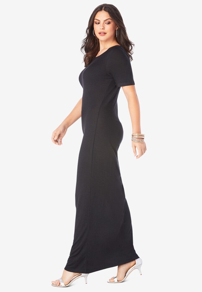 Supersoft Ruched Maxi Dress, , alternate image number null