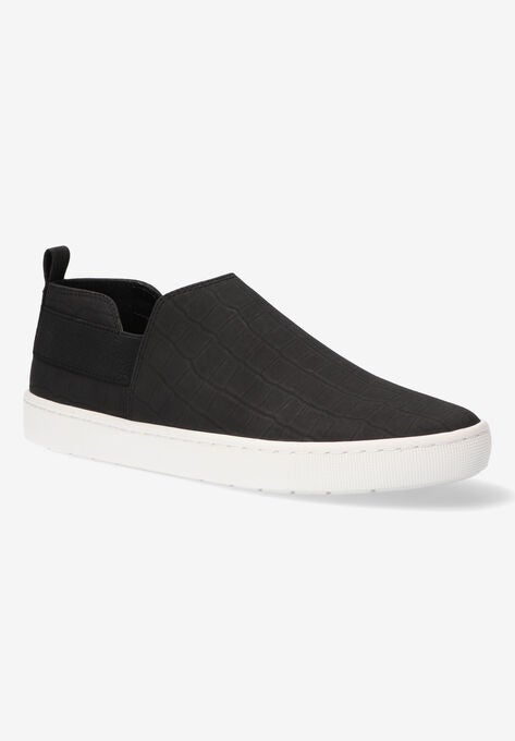 Kiona Slip On Sneaker, BLACK CROCO, hi-res image number null