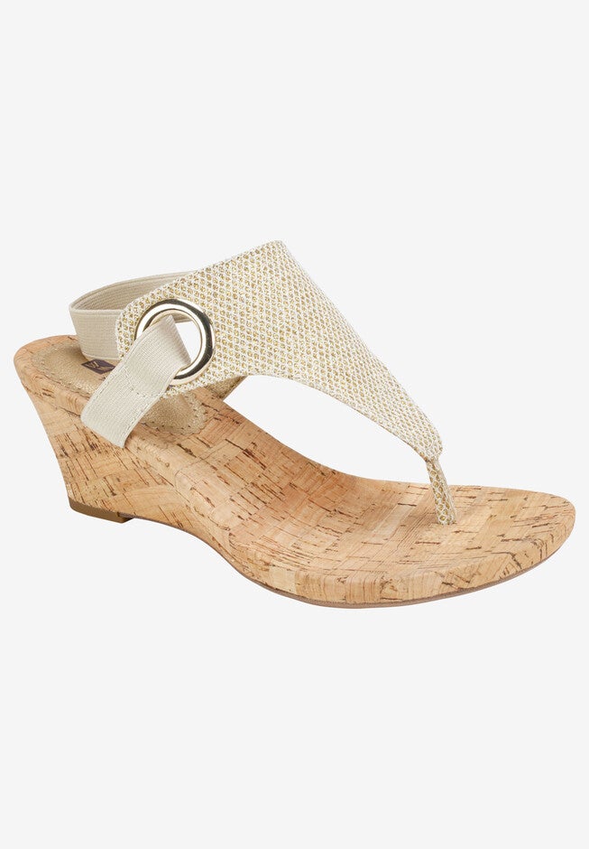 Aida Sandal, GOLD GLITTER, hi-res image number null