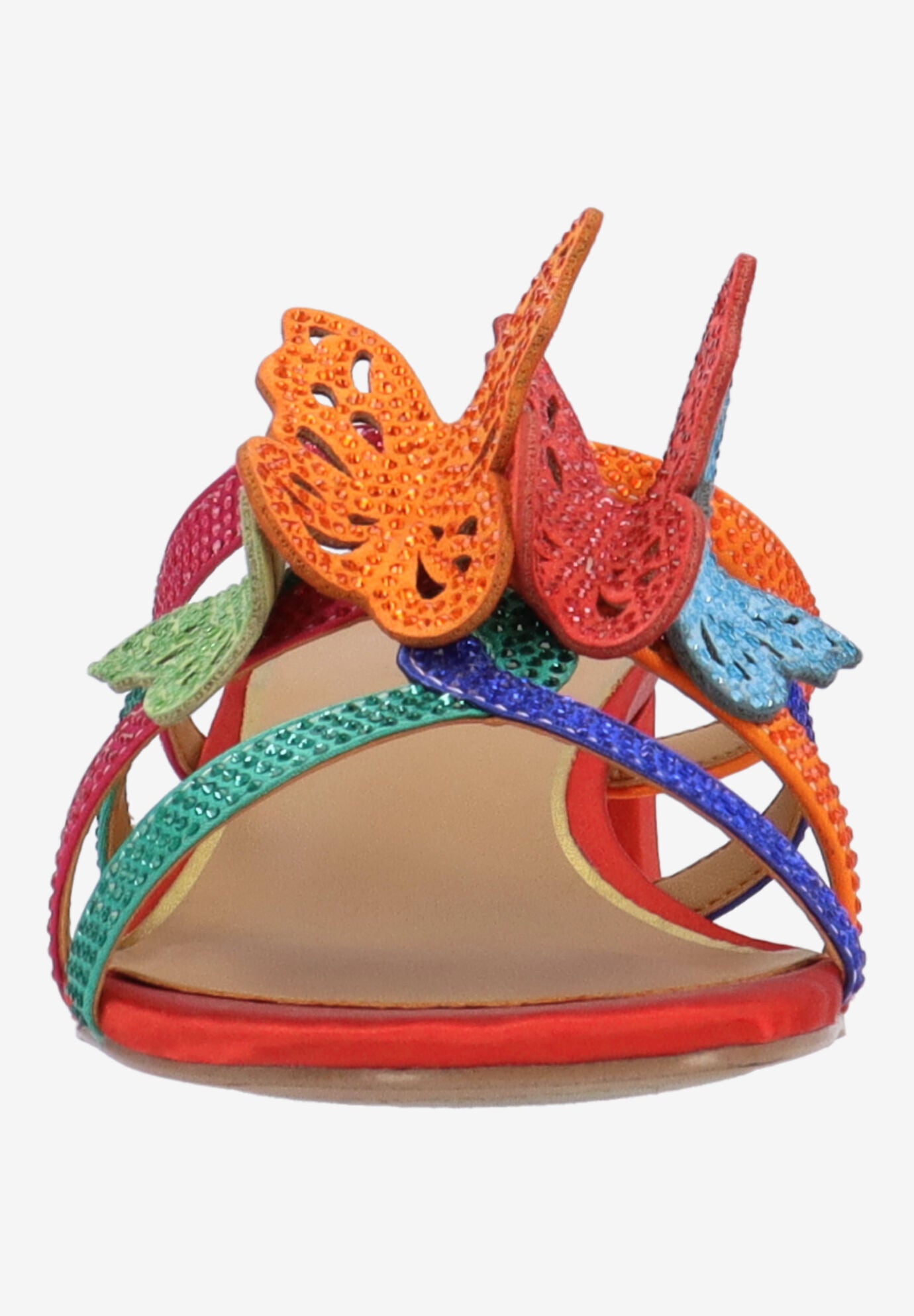 Butafly Strappy Sandal, BRIGHT MULTI, alternate image number 2