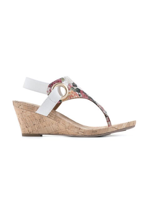 Aida Cork Wedge Sandal, , alternate image number null