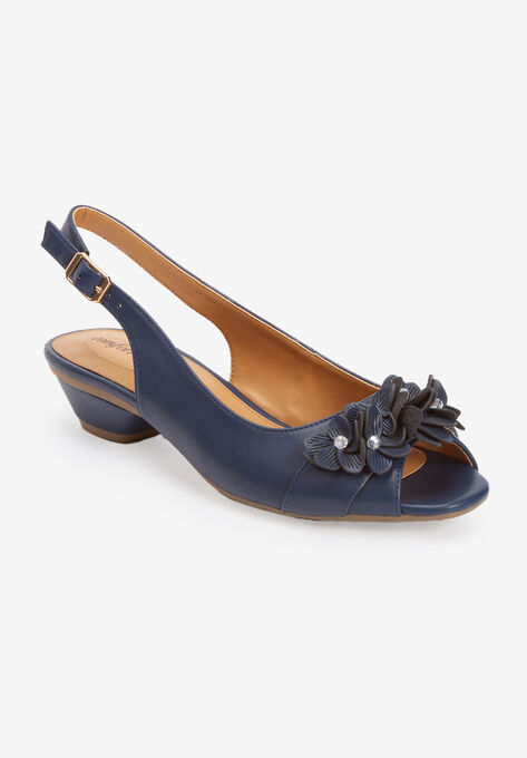 The Rider Slingback , NAVY, hi-res image number null