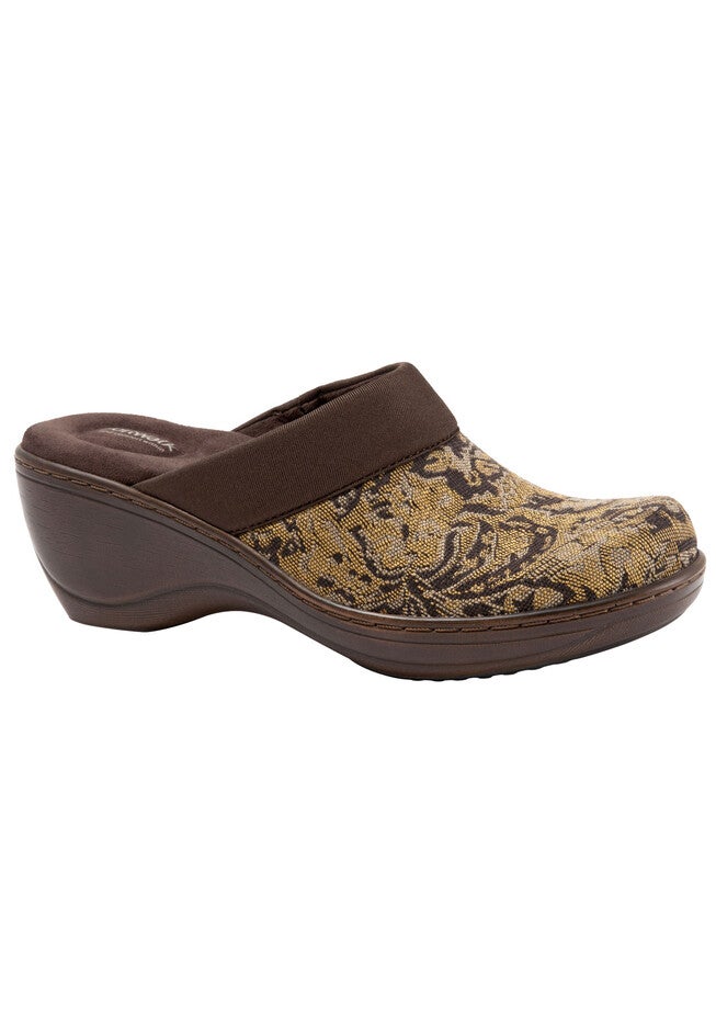 Murietta Slip-Ons by SoftWalk®, BROWN BROCADE, hi-res image number null