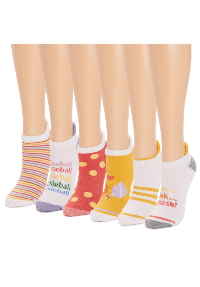 Women'S 6 Pack Pickleball Ankle Socks, , on-hover image number 1