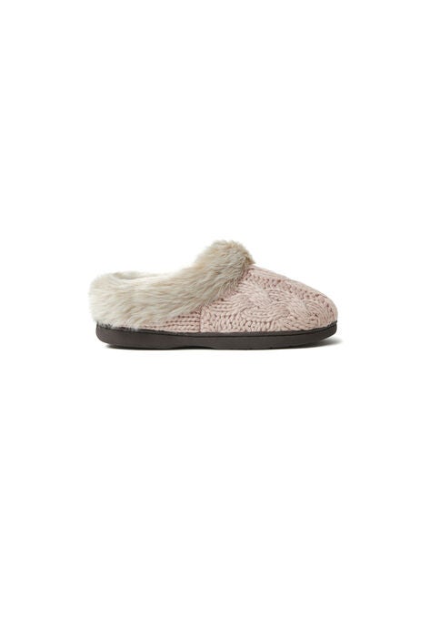 Claire Textured Knit Clog Slipper, , alternate image number null