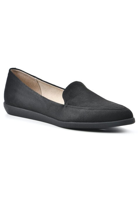 Mint Casual Flat, BLACK SUEDE, hi-res image number null