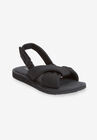 The Taylor Sandal By Comfortview, BLACK, hi-res image number null
