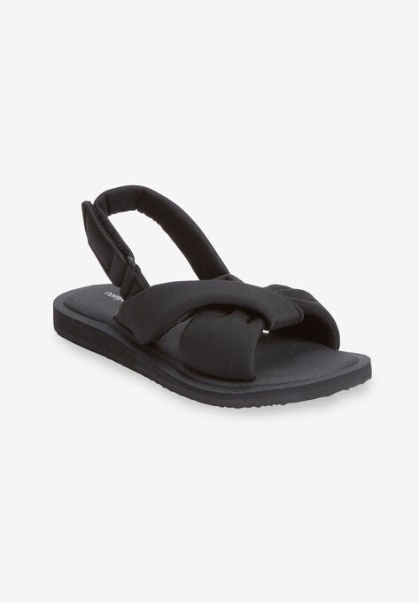 The Taylor Sandal By Comfortview, BLACK, hi-res image number null