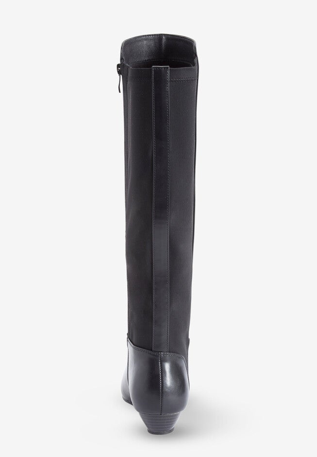 The Claudette Tall Wide Calf Boot By Comfortview, , on-hover image number null