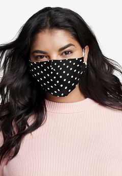 2-Layer Reusable Cotton Face Mask - Women's, 
