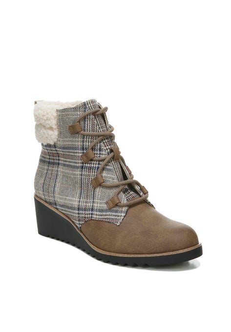 Zone Bootie, BROWN PLAID, hi-res image number null