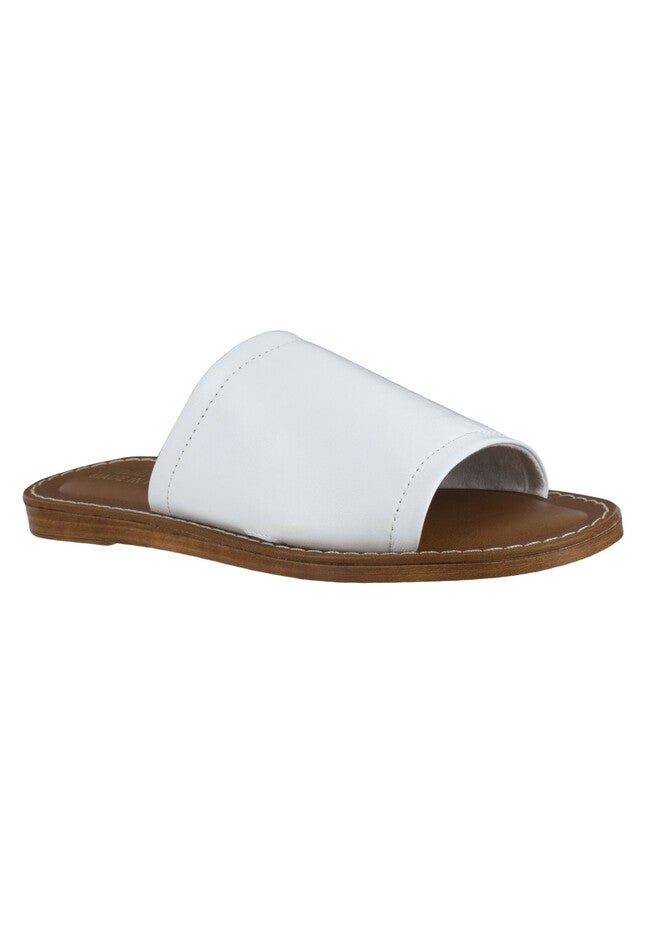Ros-Italy Sandals by Bella Vita®, WHITE LEATHER, hi-res image number 0