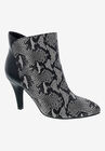 Victoria Bootie, BLACK REPTILE, hi-res image number null