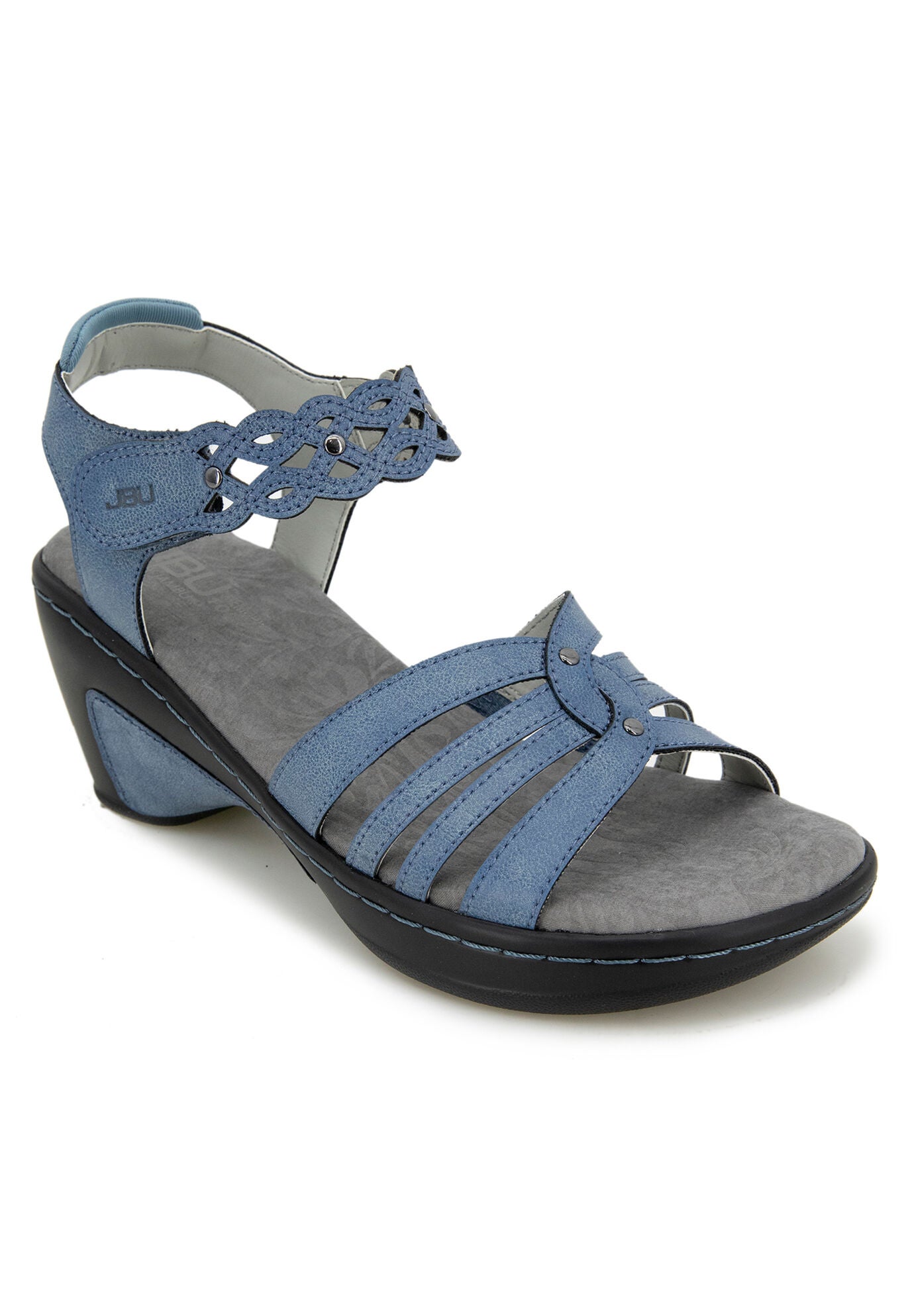 Mila Wedge Sandal, DENIM, hi-res image number 0