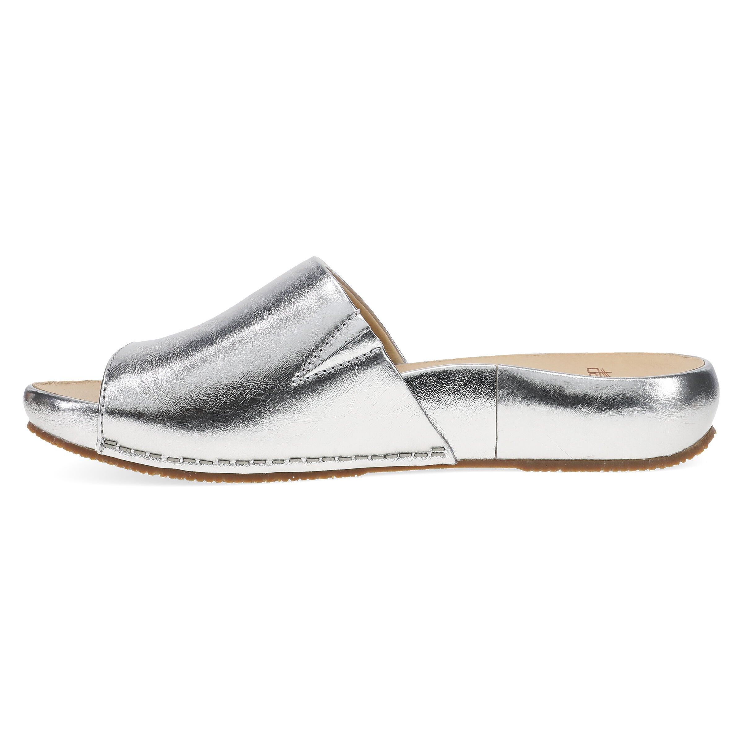 Twyla Leather Sandal, PEWTER, alternate image number 6