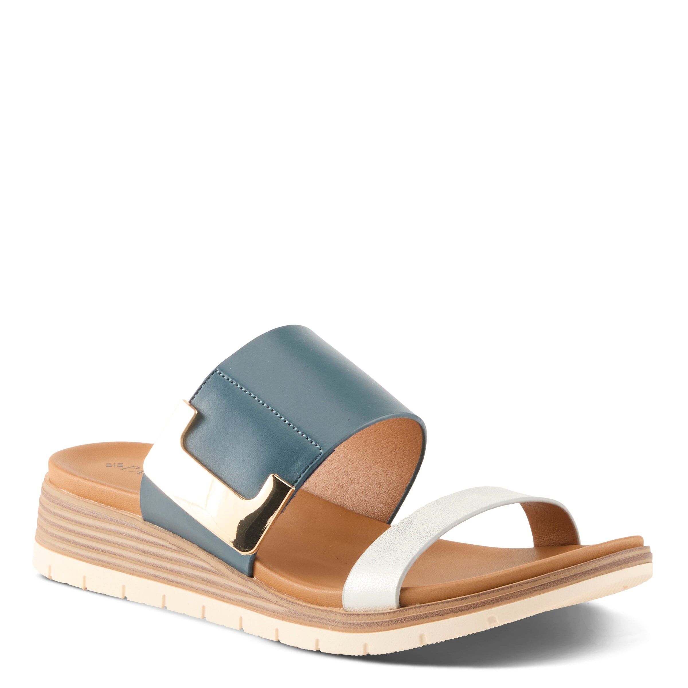 Maliyah Slide Sandal, BLUE MULTI, hi-res image number 0