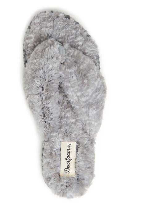 Dearfoam Marie Furry Thong, , alternate image number null