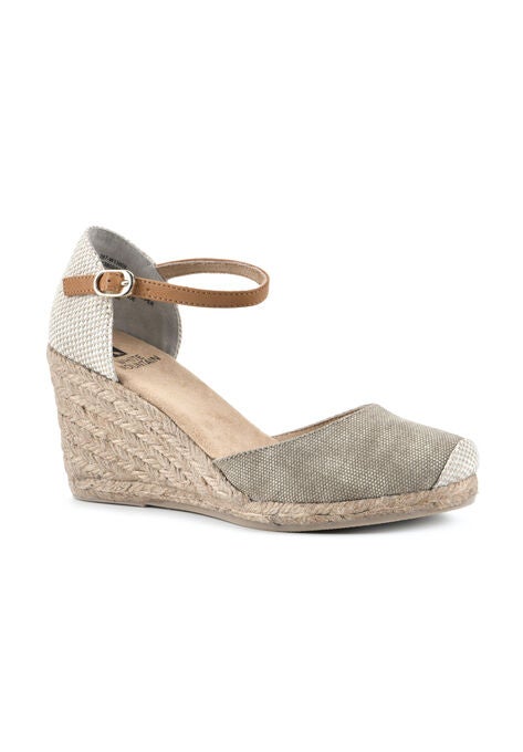 White Mountain Mamba Espadrilles, LIGHT TAUPE CANVAS, hi-res image number null
