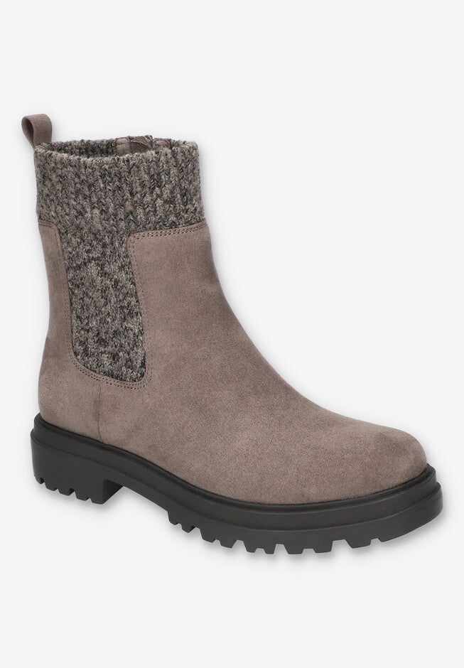 Gable Bootie, GREY SUEDE, hi-res image number null