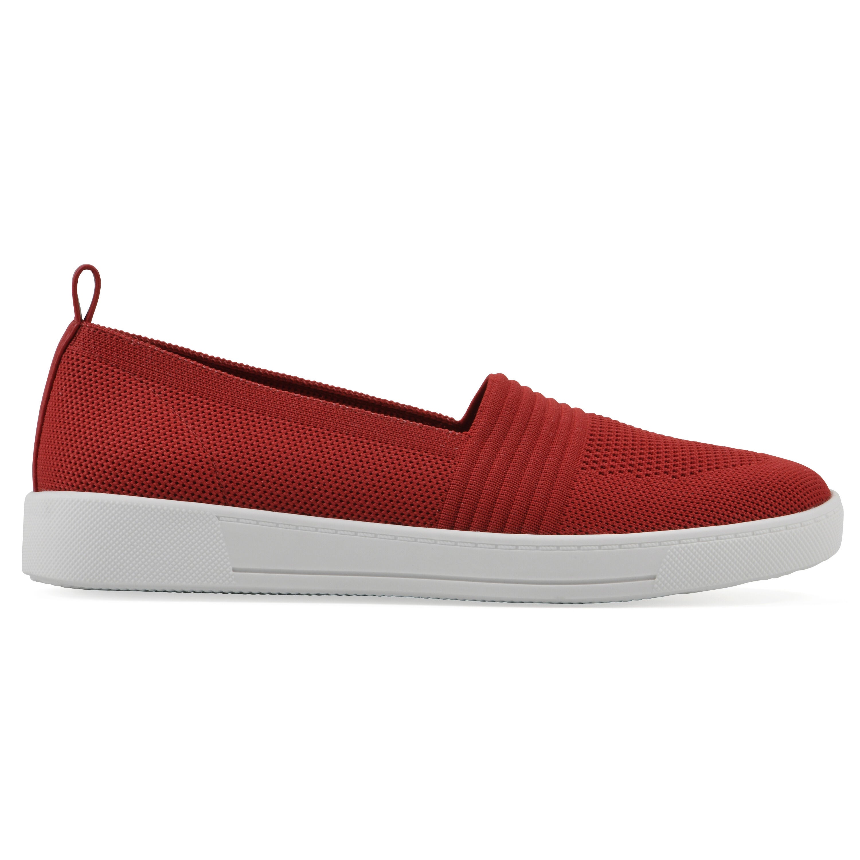 Upright Slip On Sneaker, CRUELLA RED FABRIC, alternate image number 2
