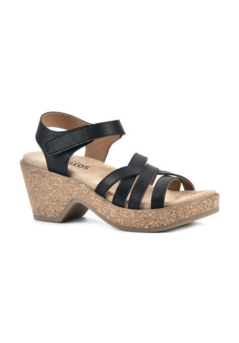 White Mountain Conquer Clog, BLACK BURNISHED SMOOTH, hi-res image number null