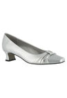 Waive Pump by Easy Street®, SILVER SATIN, hi-res image number 0