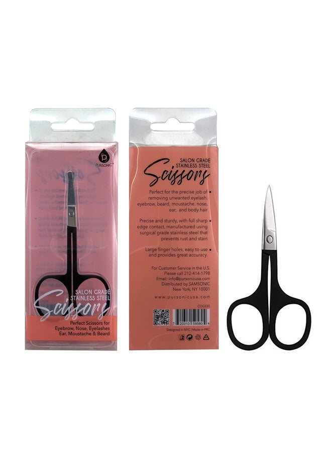 Beauty Scissors For Eyebrow, Nose And Eyelashes, O, hi-res image number null