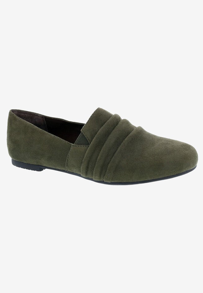 Donut Flat, OLIVE MICRO SUEDE, hi-res image number 0