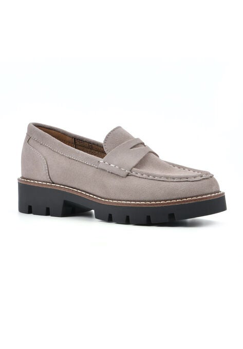 Gunner Loafers, LIGHT TAUPE SUEDE, hi-res image number null