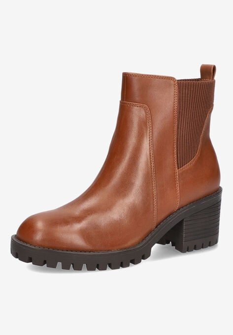 Connery Bootie, CAMEL LEATHER, hi-res image number null