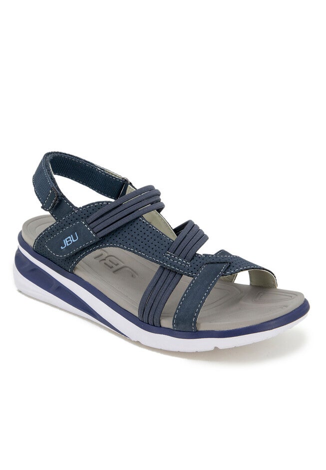 Miami Water Ready Wedge Sandal, NAVY, hi-res image number 0