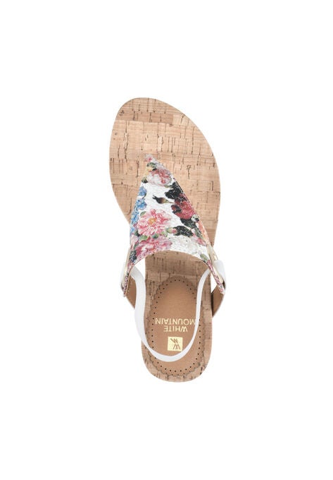 Aida Cork Wedge Sandal, , alternate image number null