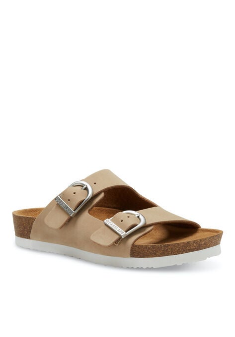 Cambridge Doble Strap Slide Sandal, LIGHT GREY, hi-res image number null
