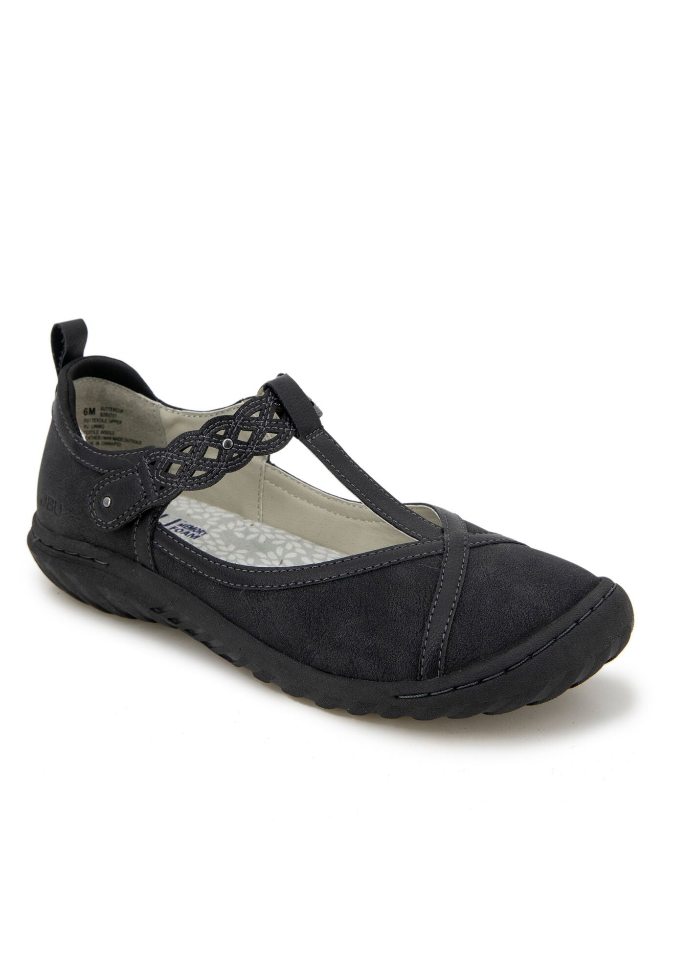 Butercup Casual Flat, BLACK, hi-res image number 0