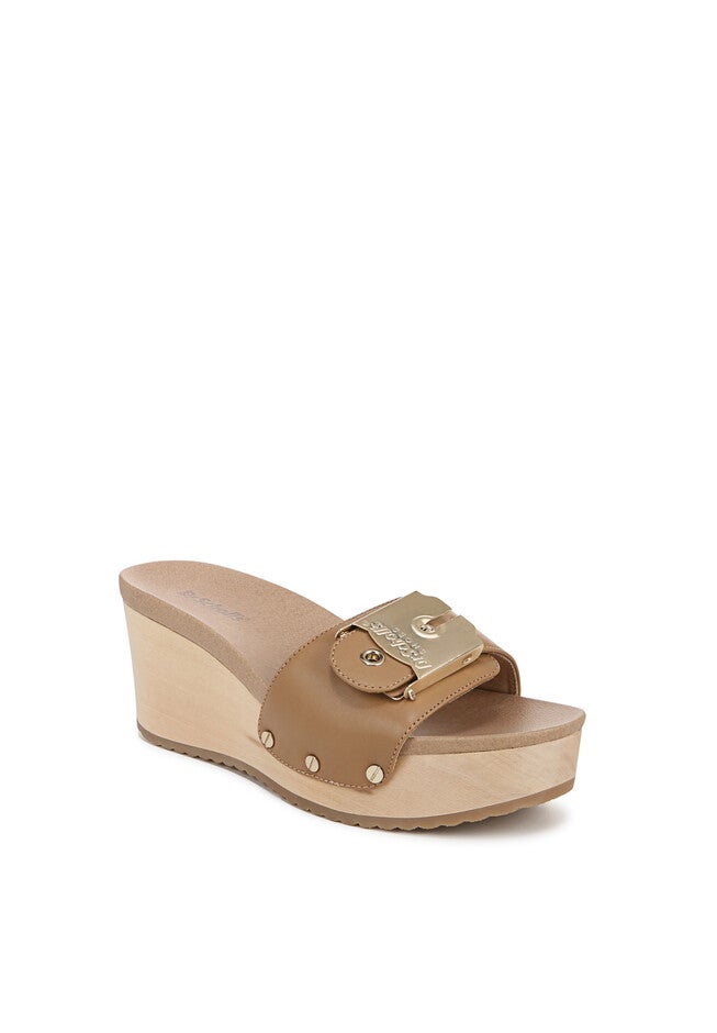 Original Life Wedge Sandal, TAN LEATHER, hi-res image number 0