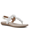 Liftoff Casual Sandal, WHITE SMOOTH, hi-res image number null