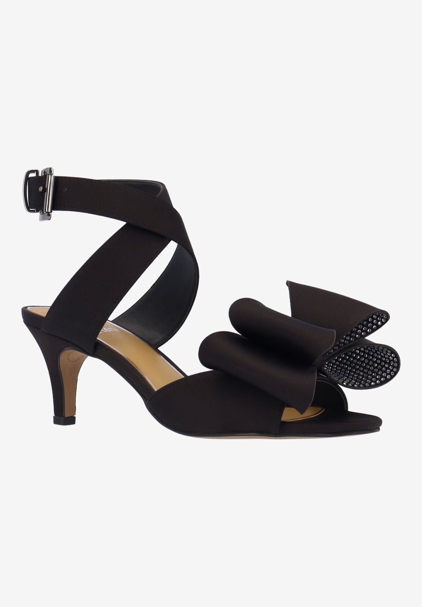 Nerelle Ankle Strap Sandal, BLACK, hi-res image number 0
