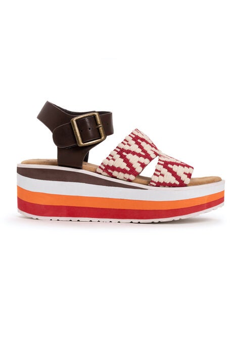 Groove Music Platform Sandals, , alternate image number null