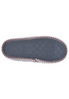 Textured Knit Clog With Fur Lining Slippers, , alternate image number null