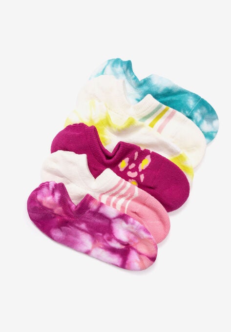 6 No Show Sport Sock, TIE DYE, hi-res image number null