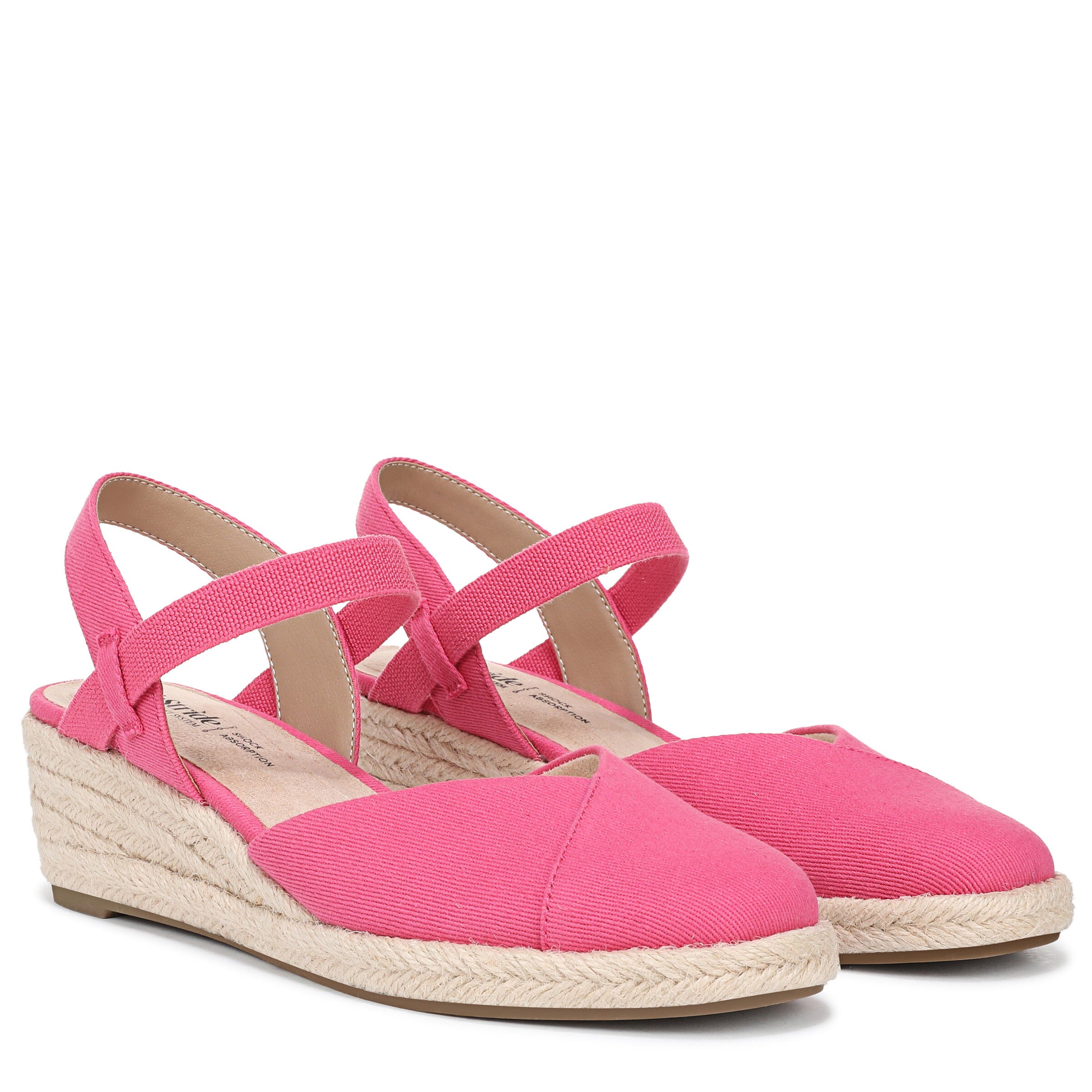 Pilar Wedge Sandal, FRENCH PINK, alternate image number 2