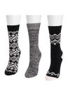 3 Pair Boot Slippers Socks, , on-hover image number null