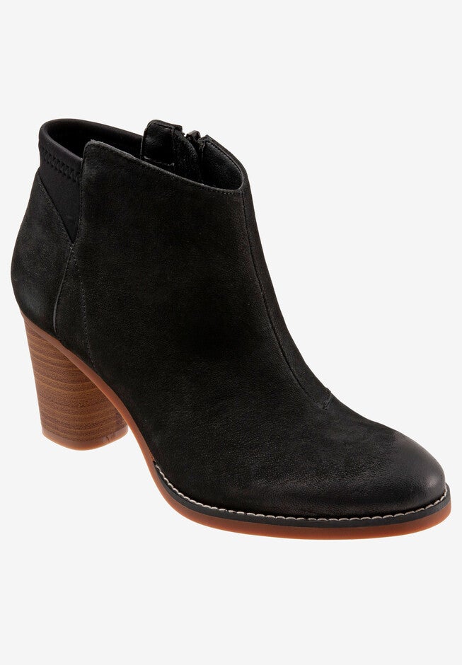 Kora Bootie , BLACK NUBUCK, hi-res image number null