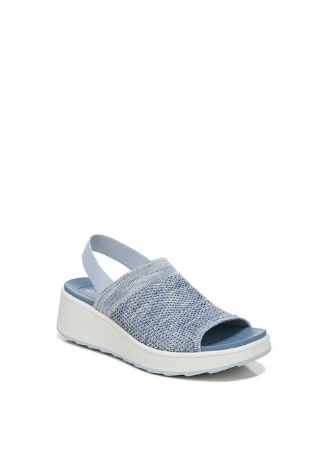 Nouveau Wedge Sandal, MORNING SKY, hi-res image number null