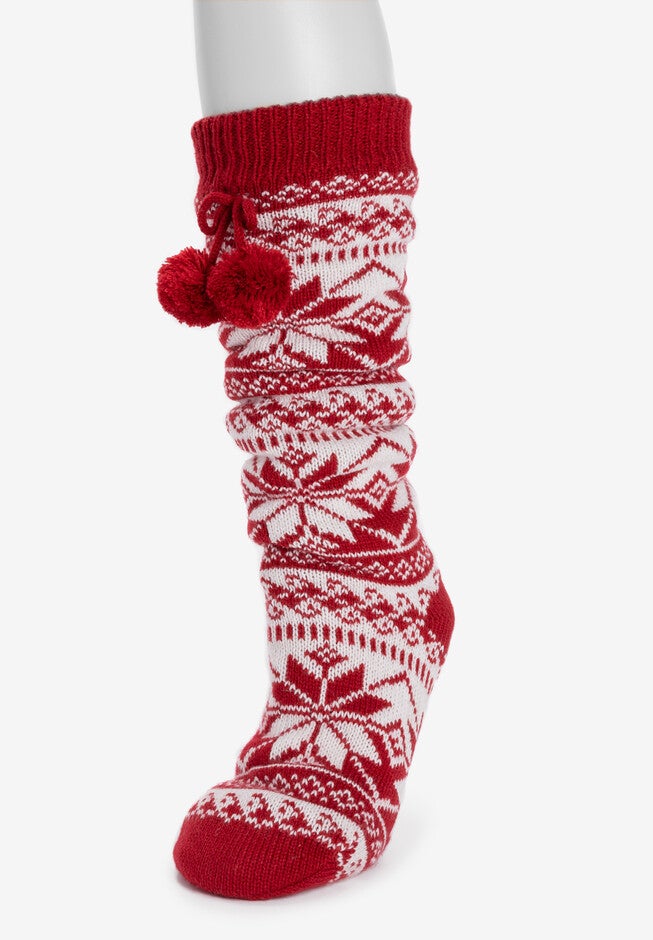 Pom Lounge Socks, , on-hover image number 1